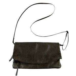 Timothy Oulton Leather Crossbody Bag Convertible Foldover Purse